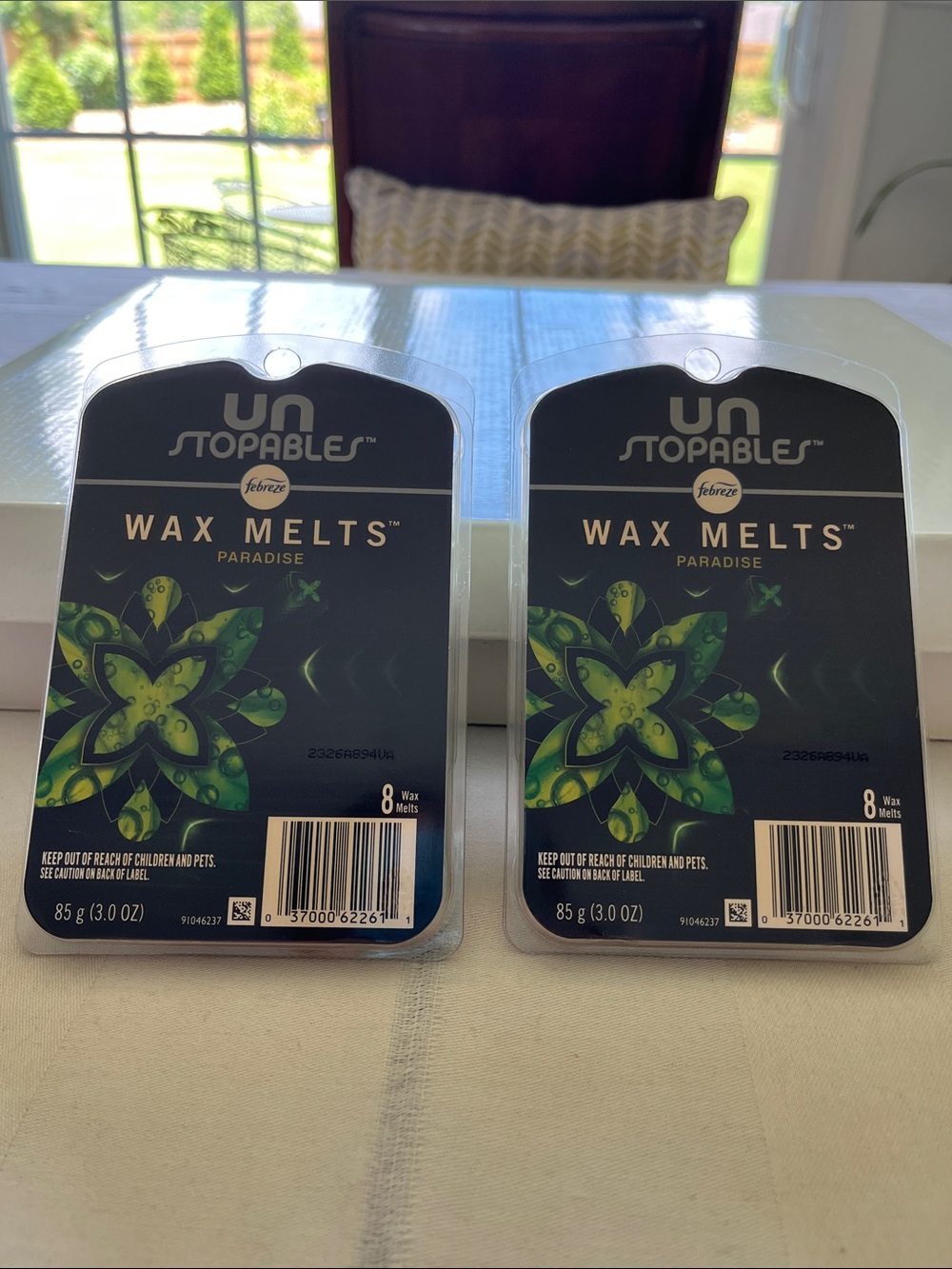 New Febreze Unstopables Wax Melts Paradise Lot of 2 /16 Mels.